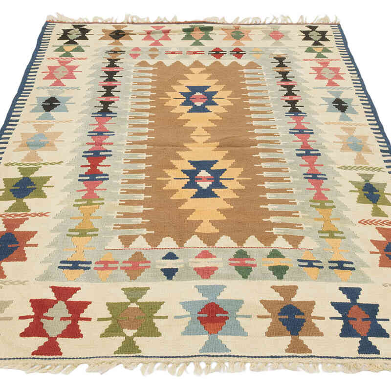 Yeni Kök Boya El Dokuma Kilim - 120 cm x 173 cm - K0082018