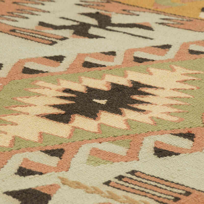 New Handwoven Turkish Kilim Rug - 3' 9" x 5' 8" (45" x 68") - K0082019