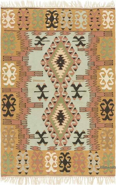 Yeni Kök Boya El Dokuma Kilim - 115 cm x 172 cm