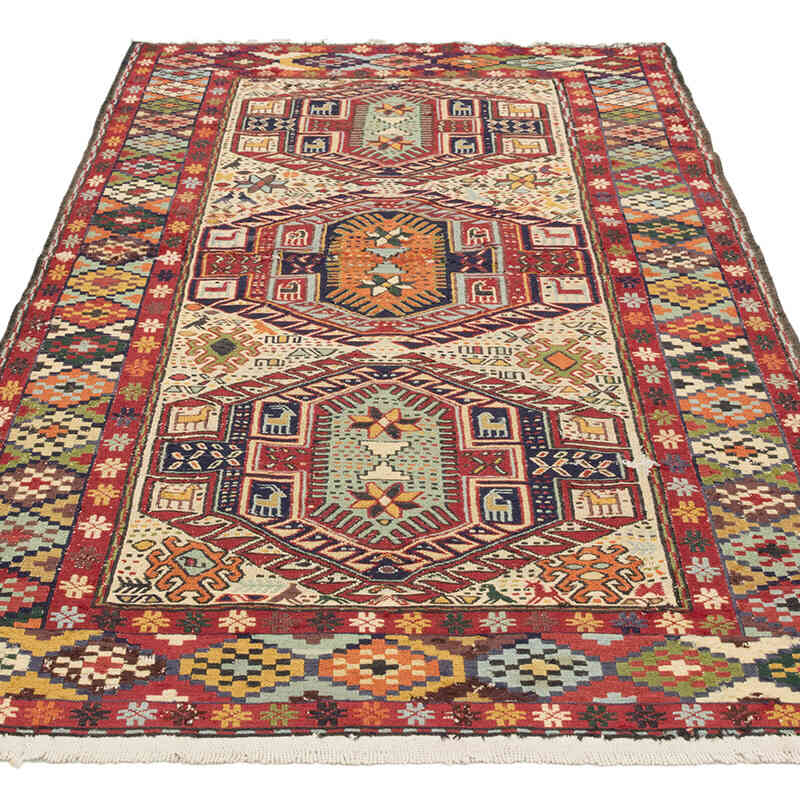 Vintage Şahsavan Sumak Kilim - K0082020