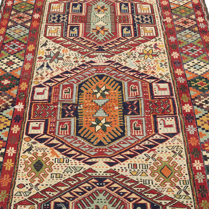 Vintage Şahsavan Sumak Kilim - K0082020