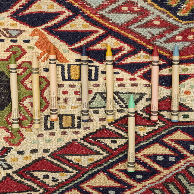 Vintage Şahsavan Sumak Kilim - K0082020