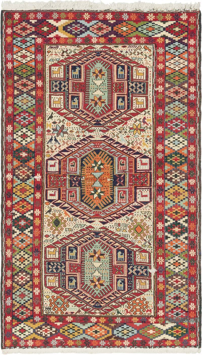 Vintage Şahsavan Sumak Kilim - K0082020