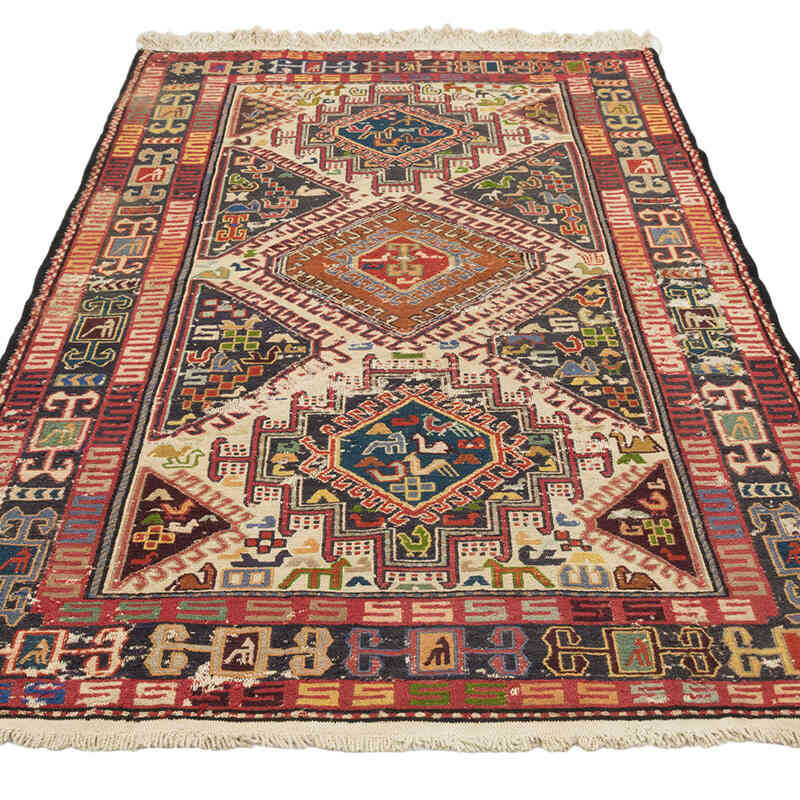 Alfombra Vintage Shahsavan Soumak - K0082021