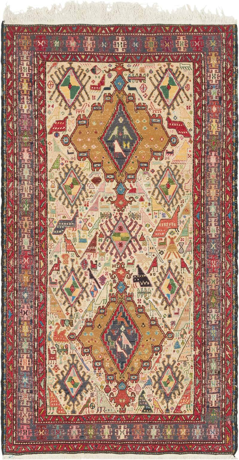 Alfombra Vintage Shahsavan Soumak - K0082023