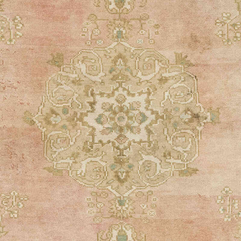 Alfombra Vintage Turca Anudada a Mano - 132 cm x 212 cm - K0082026