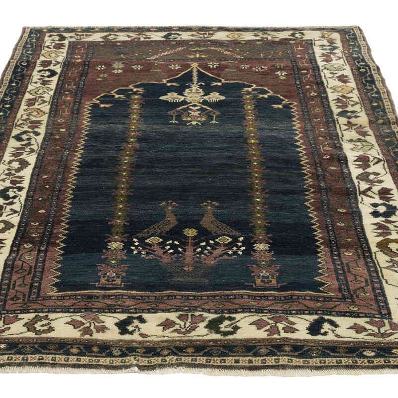 El Dokuma Vintage Halı - 121 cm x 180 cm - K0082027