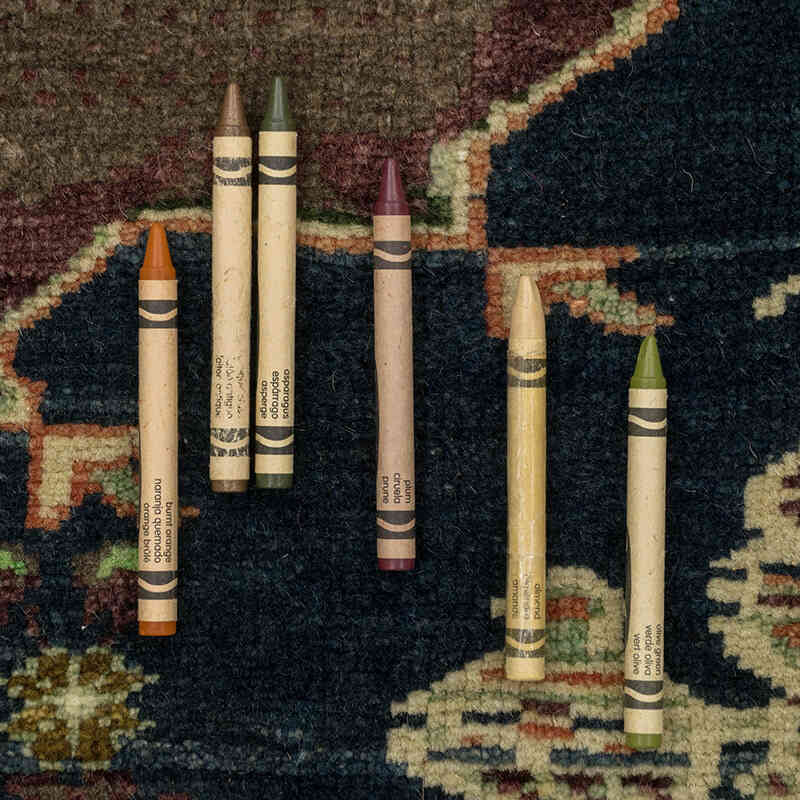 El Dokuma Vintage Halı - 121 cm x 180 cm - K0082027