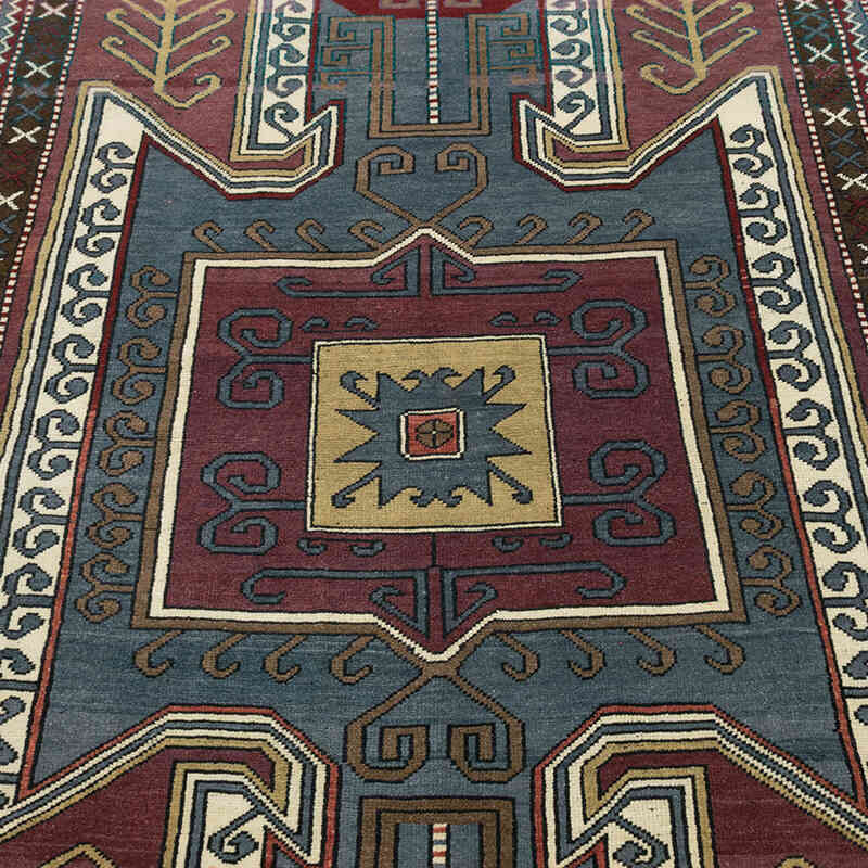 El Dokuma Vintage Halı - 125 cm x 192 cm - K0082029