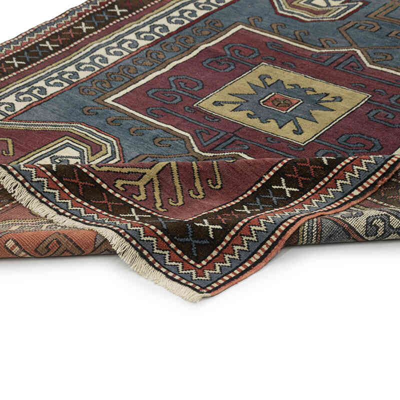 El Dokuma Vintage Halı - 125 cm x 192 cm - K0082029