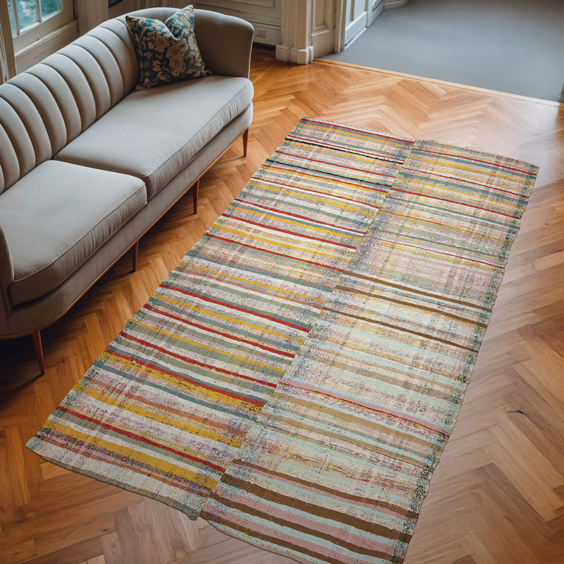 Vintage Turkish Pala Kilim (Chaput) - K0082035