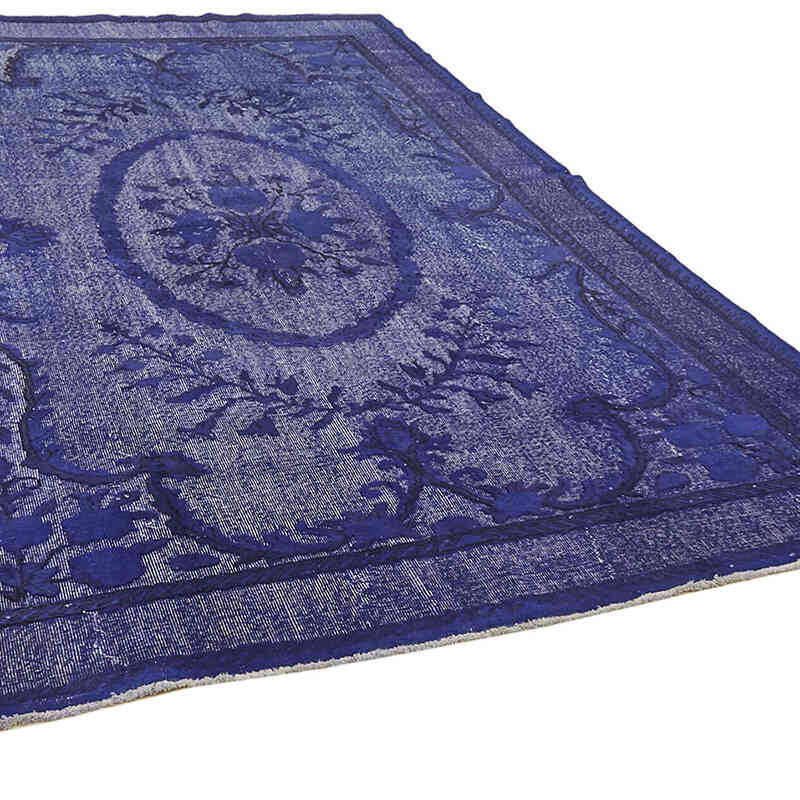 Hand Carved Over-Dyed Rug - 7' 3" x 11' 3" (87" x 135") - K0082084