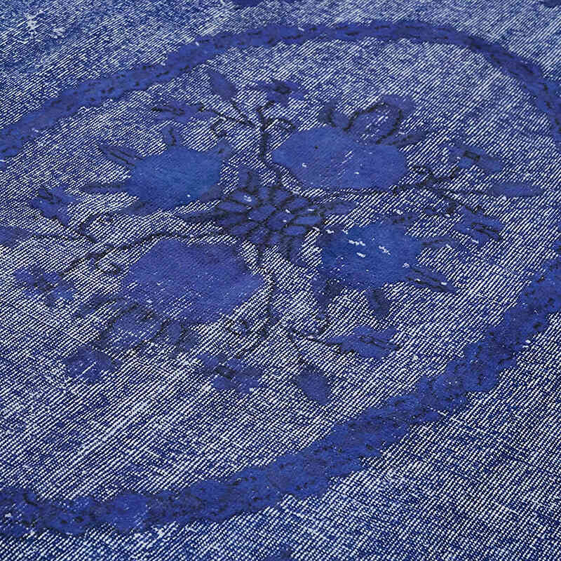 Hand Carved Over-Dyed Rug - 7' 3" x 11' 3" (87" x 135") - K0082084