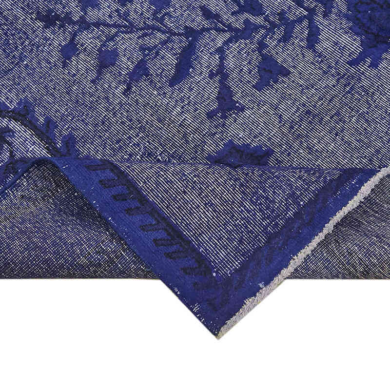 Hand Carved Over-Dyed Rug - 7' 3" x 11' 3" (87" x 135") - K0082084