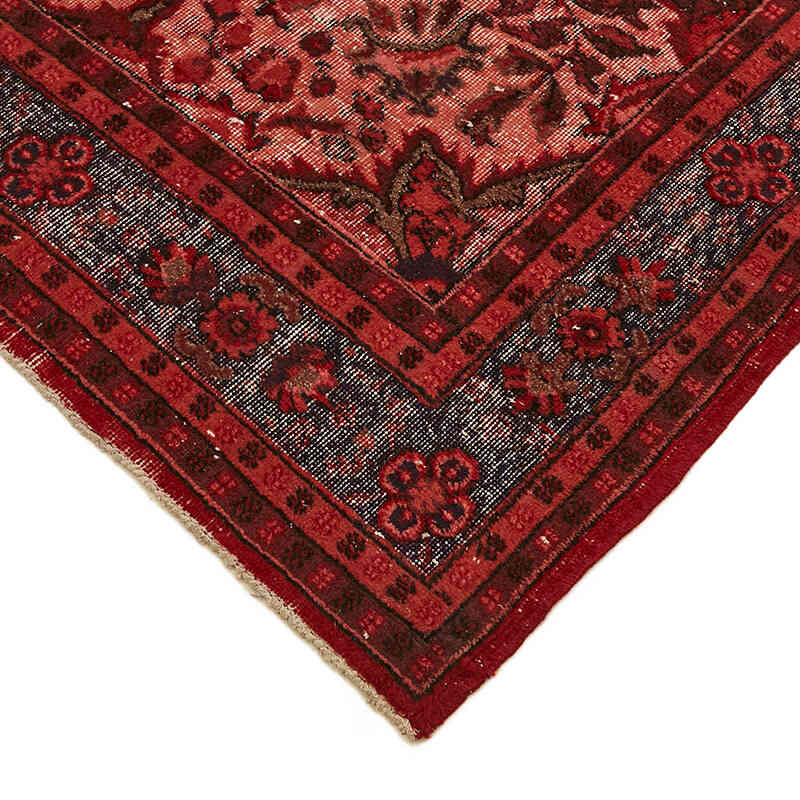 Hand Carved Over-Dyed Rug - 6' 8" x 10' 5" (80" x 125") - K0082086