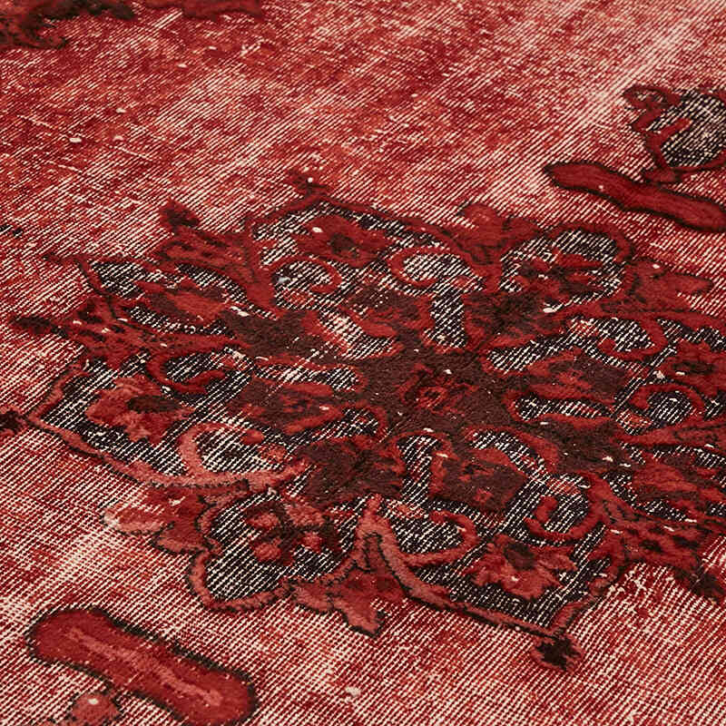 Hand Carved Over-Dyed Rug - 6' 8" x 10' 5" (80" x 125") - K0082086