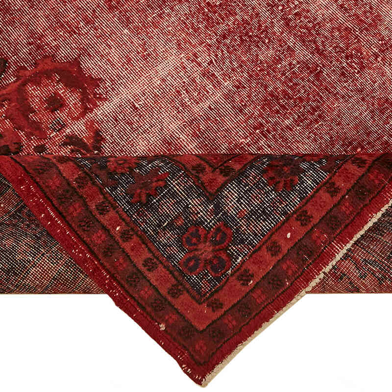 Hand Carved Over-Dyed Rug - 6' 8" x 10' 5" (80" x 125") - K0082086