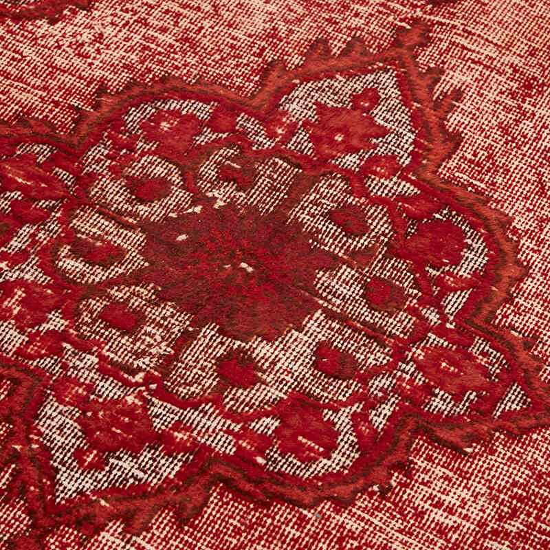 Hand Carved Over-Dyed Rug - 4' 9" x 13' 3" (57" x 159") - K0082088