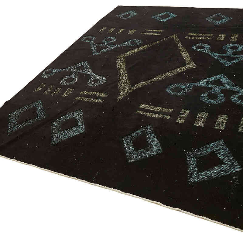 Alfombra Tallada a Mano Sobre Teñida - 236 cm x 350 cm - K0082091