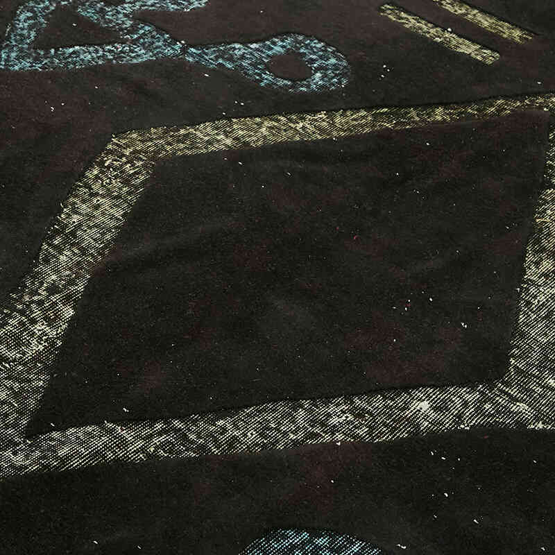 Alfombra Tallada a Mano Sobre Teñida - 236 cm x 350 cm - K0082091