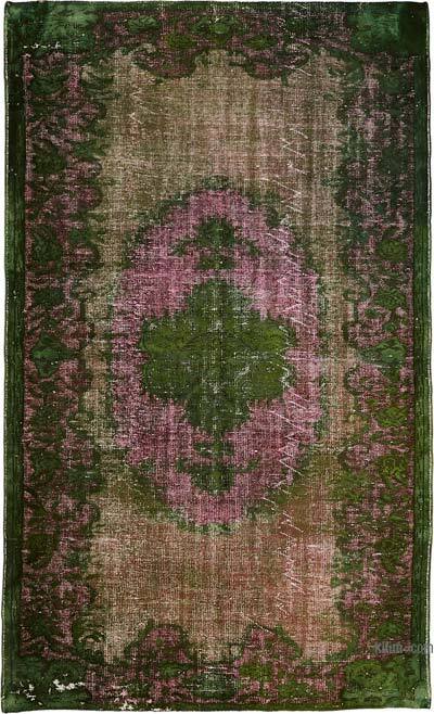 Hand Carved Over-Dyed Rug - 5' 11" x 9' 10" (71" x 118")