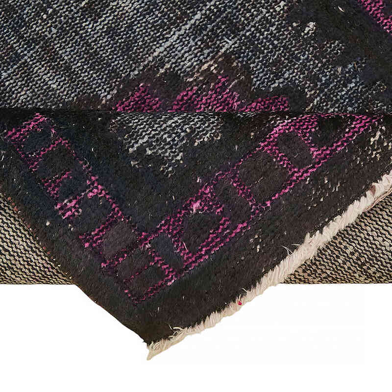 Hand Carved Over-Dyed Rug - 2' 7" x 9' 9" (31" x 117") - K0082101