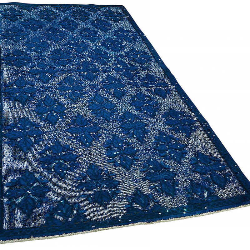 Hand Carved Over-Dyed Rug - 4' 1" x 8'  (49" x 96") - K0082102