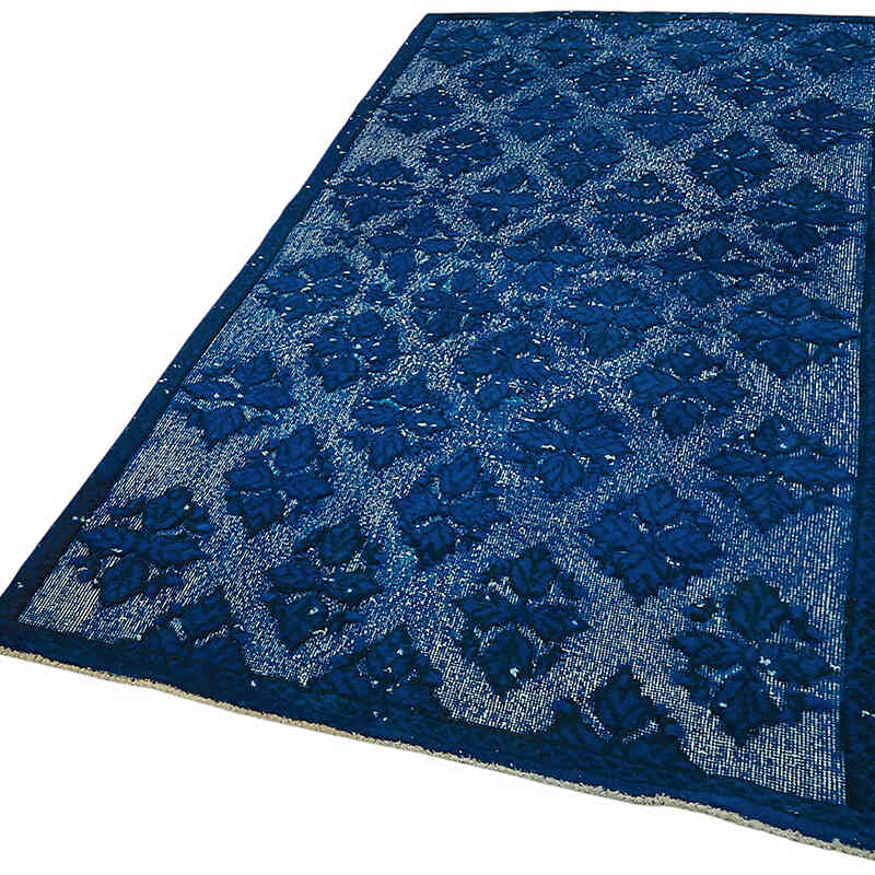 Hand Carved Over-Dyed Rug - 4' 1" x 8'  (49" x 96") - K0082102