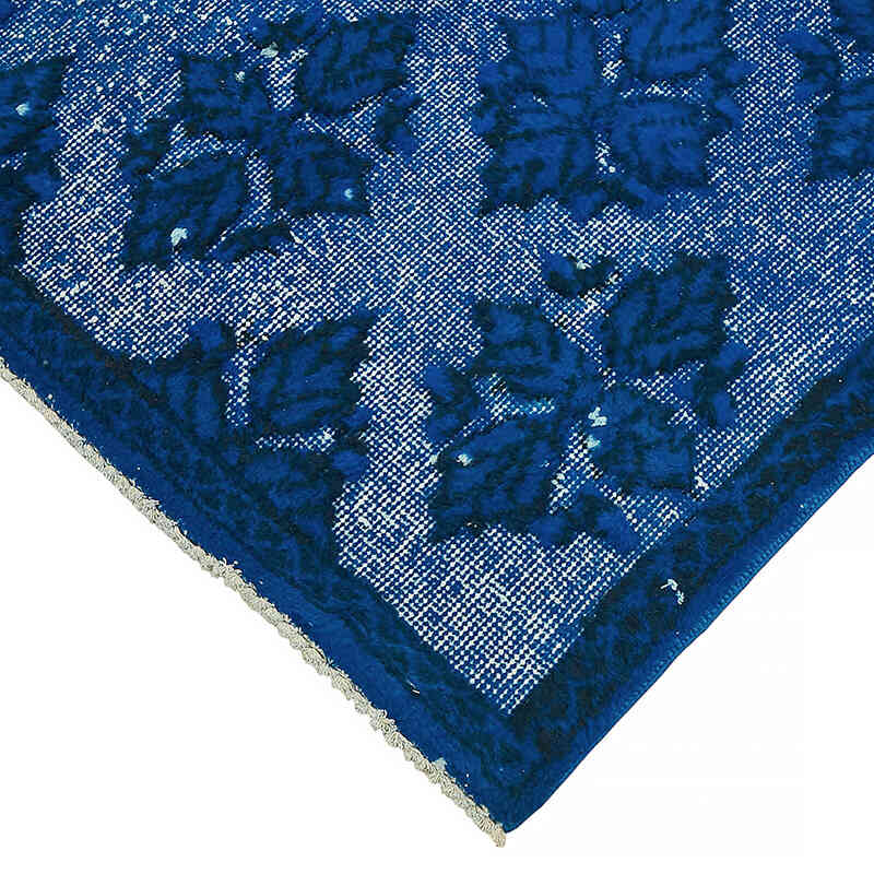 Hand Carved Over-Dyed Rug - 4' 1" x 8'  (49" x 96") - K0082102