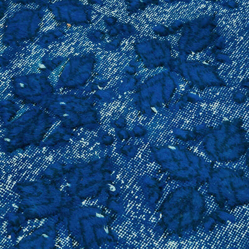 Hand Carved Over-Dyed Rug - 4' 1" x 8'  (49" x 96") - K0082102