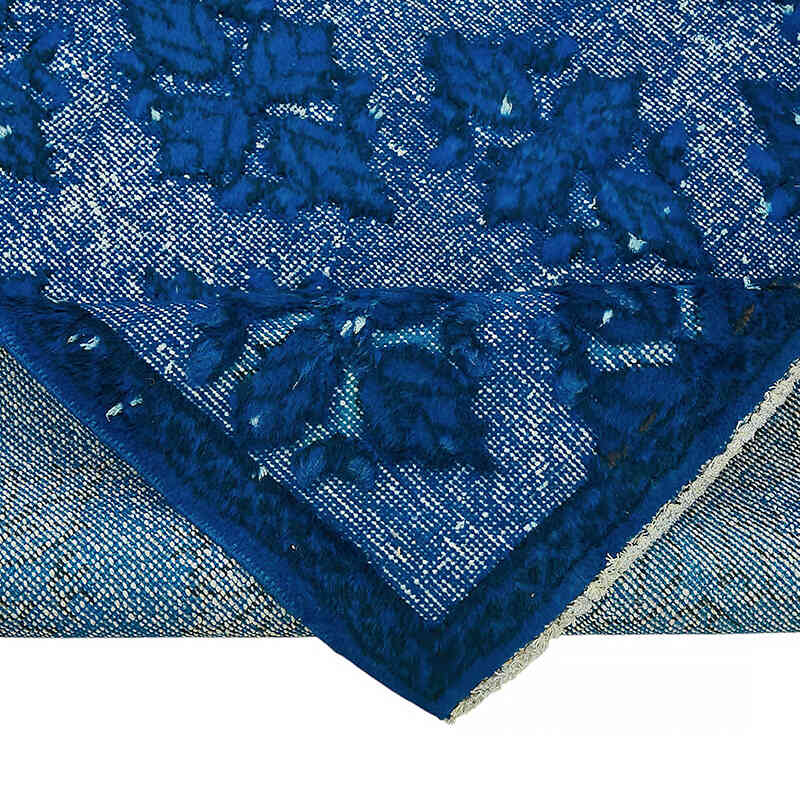 Hand Carved Over-Dyed Rug - 4' 1" x 8'  (49" x 96") - K0082102