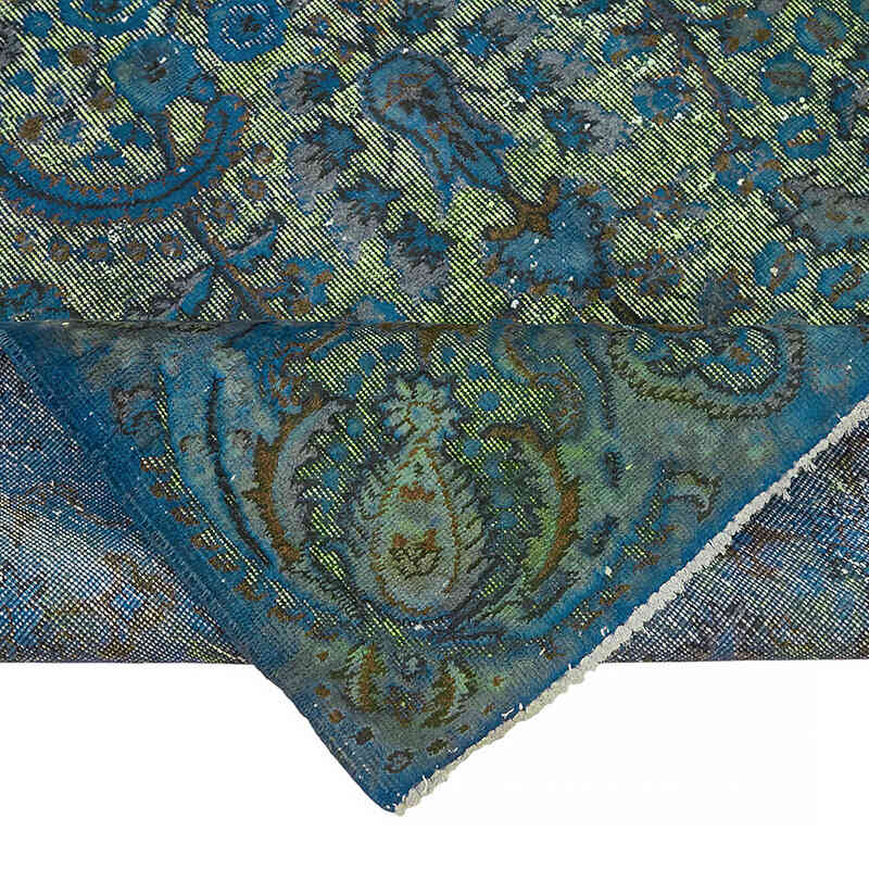 Hand Carved Over-Dyed Rug - 5' 7" x 8' 10" (67" x 106") - K0082105