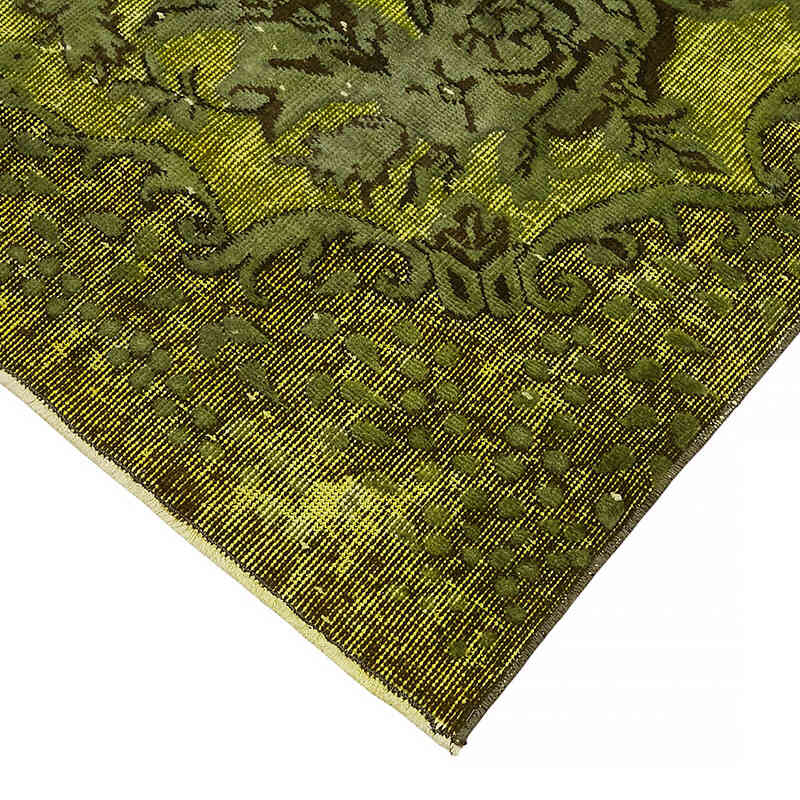 Hand Carved Over-Dyed Rug - 5' 8" x 9' 5" (68" x 113") - K0082106