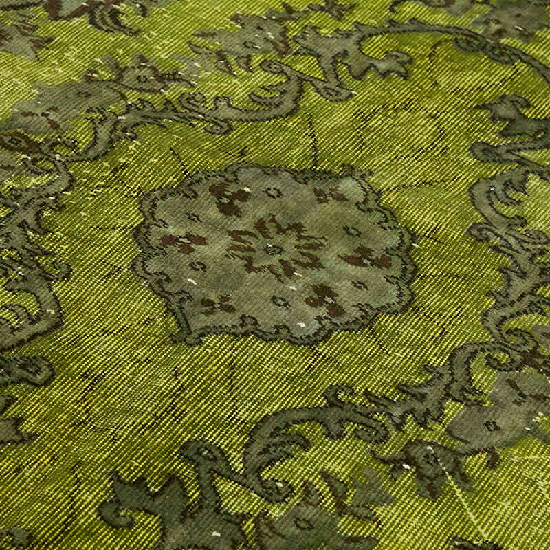 Hand Carved Over-Dyed Rug - 5' 8" x 9' 5" (68" x 113") - K0082106