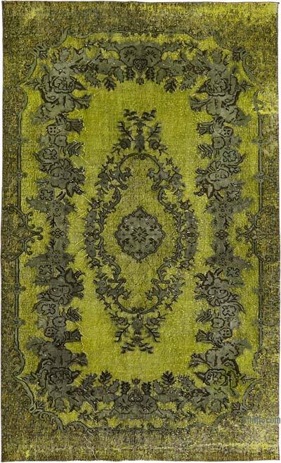 El Oyması Boyalı Halı - 172 cm x 286 cm