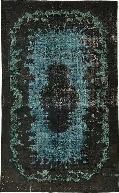 El Oyması Boyalı Halı - 174 cm x 292 cm
