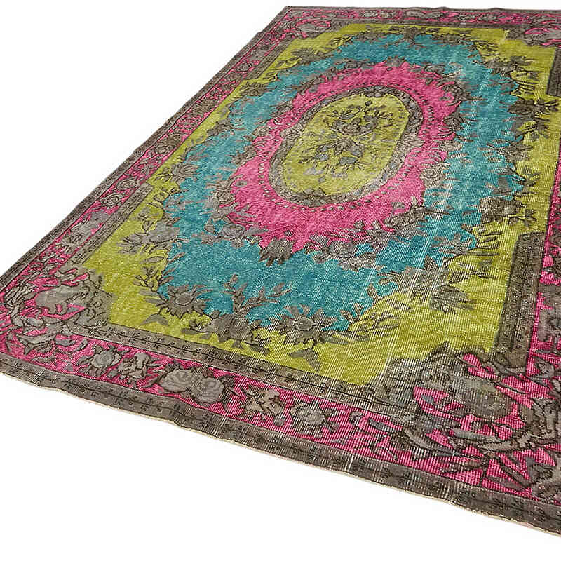 El Oyması Boyalı Halı - 187 cm x 300 cm - K0082111