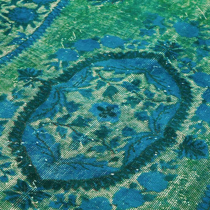 Hand Carved Over-Dyed Rug - 5' 4" x 8' 11" (64" x 107") - K0082118