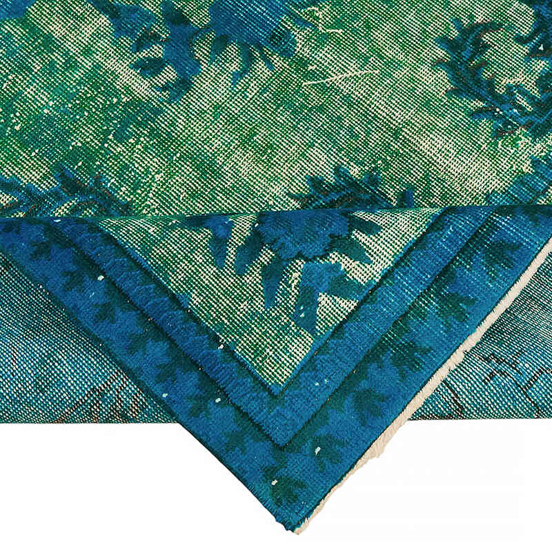 Hand Carved Over-Dyed Rug - 5' 4" x 8' 11" (64" x 107") - K0082118