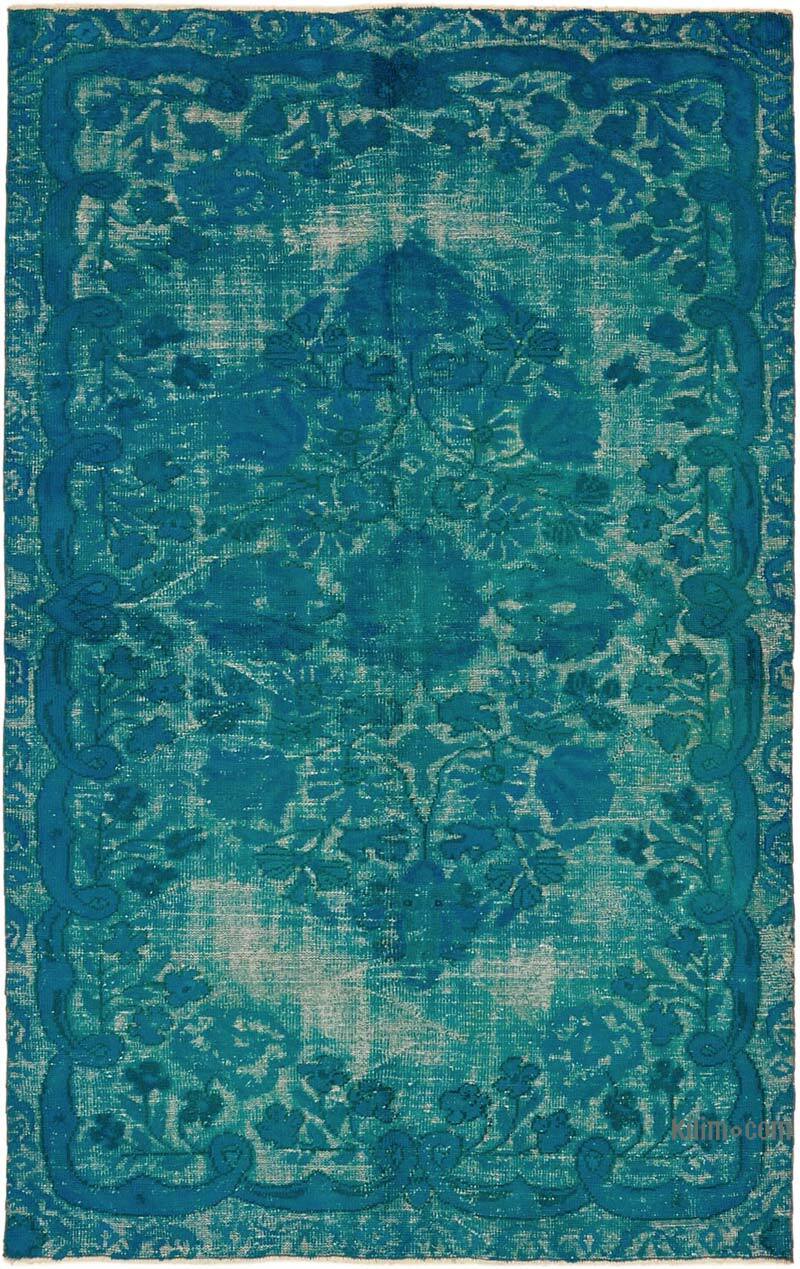 Hand Carved Over-Dyed Rug - 5' 11" x 9' 5" (71" x 113") - K0082119