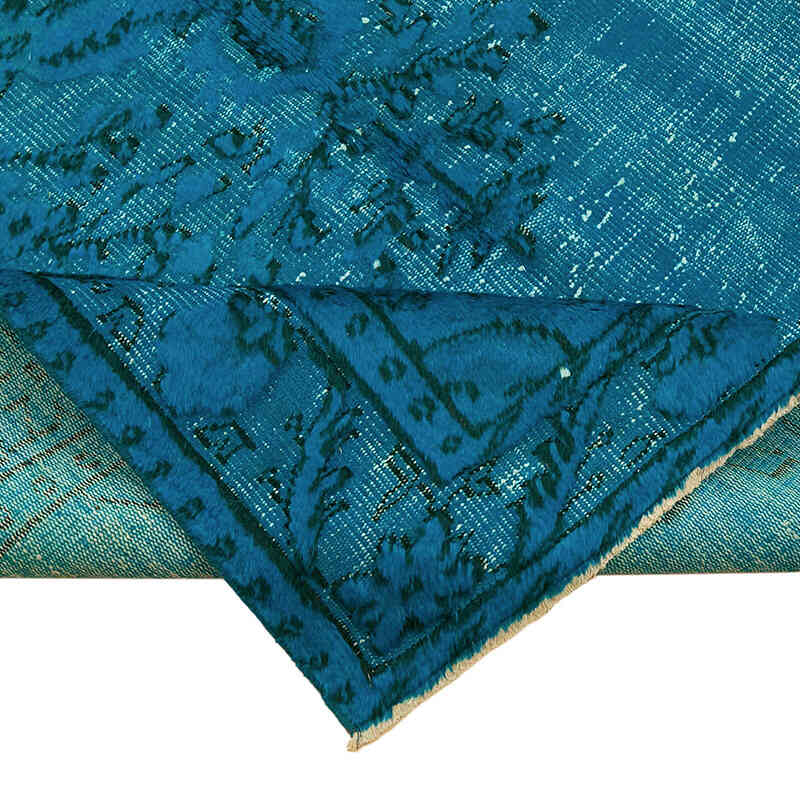 Hand Carved Over-Dyed Rug - 5' 8" x 8' 8" (68" x 104") - K0082120