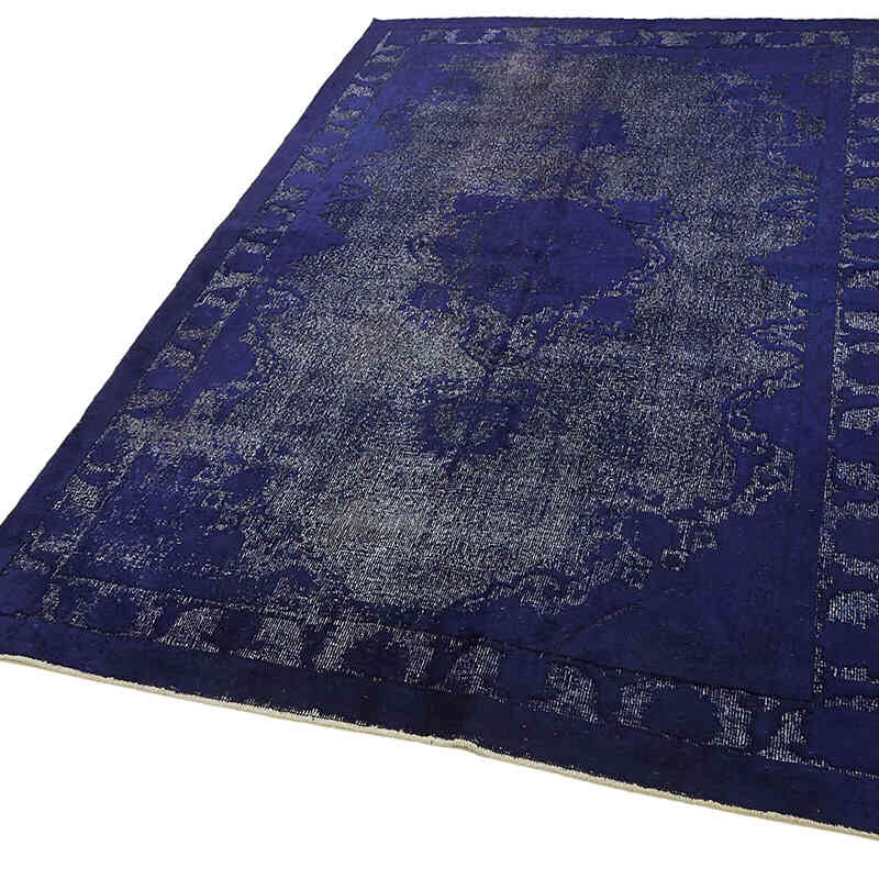 Alfombra Tallada a Mano Sobre Teñida - 158 cm x 253 cm - K0082121