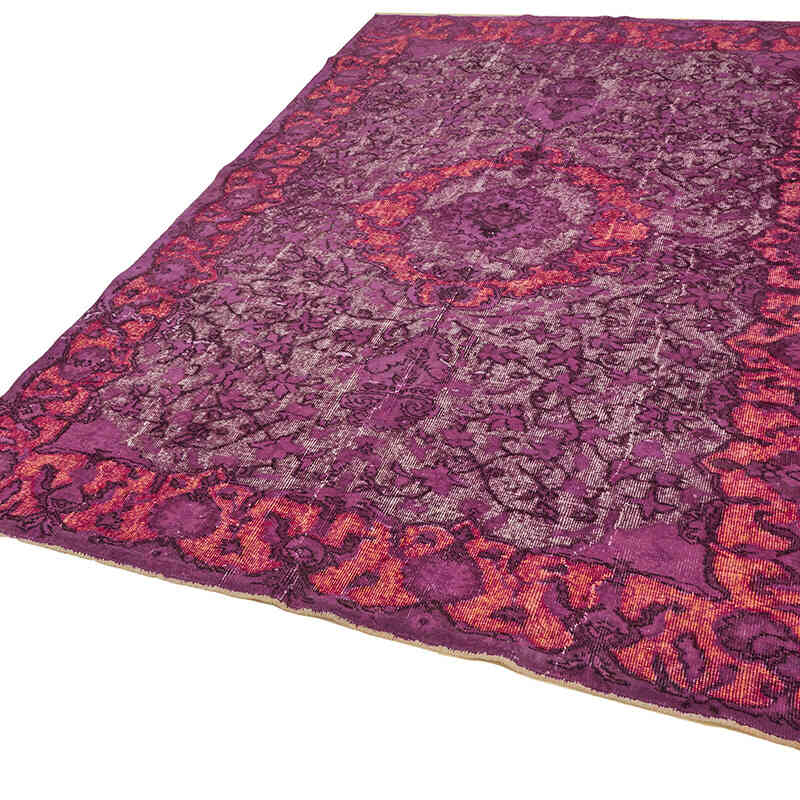 Alfombra Tallada a Mano Sobre Teñida - 195 cm x 295 cm - K0082122