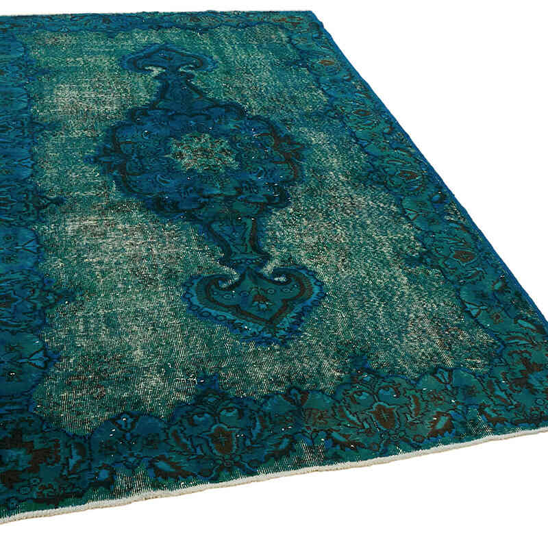 El Oyması Boyalı Halı - 163 cm x 276 cm - K0082124