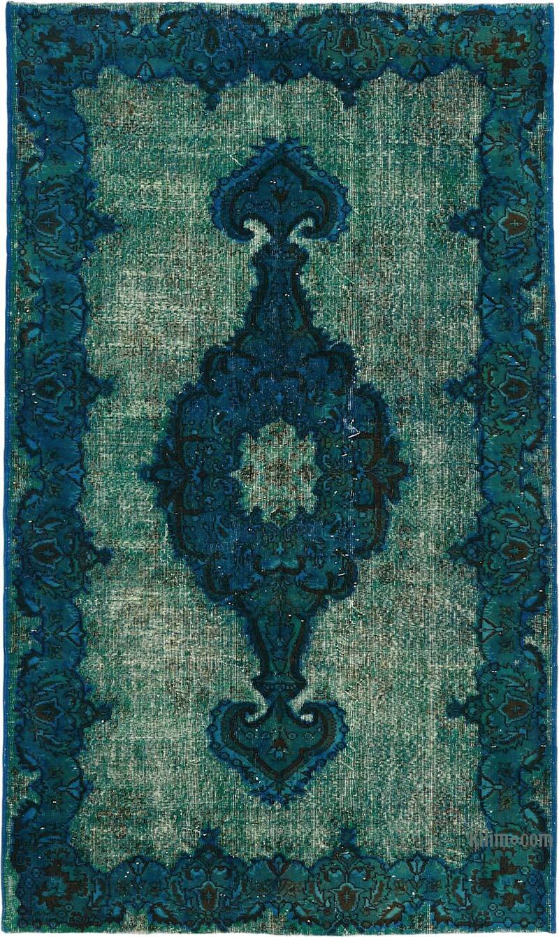 El Oyması Boyalı Halı - 163 cm x 276 cm - K0082124