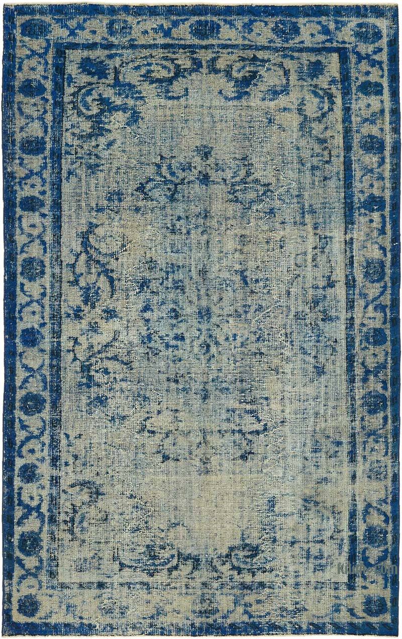 El Oyması Boyalı Halı - 186 cm x 299 cm - K0082126
