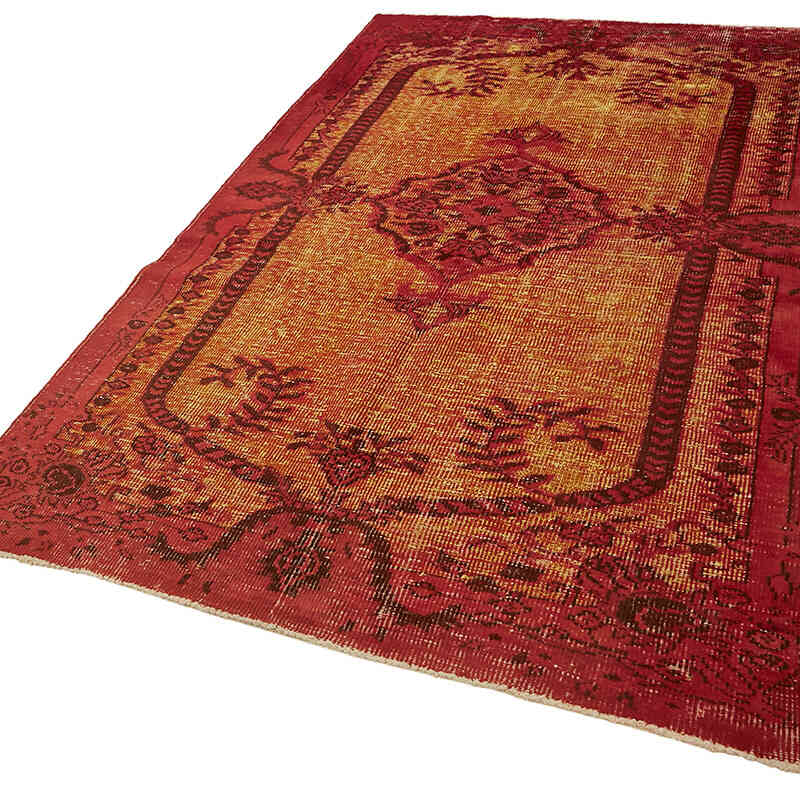 El Oyması Boyalı Halı - 185 cm x 293 cm - K0082127