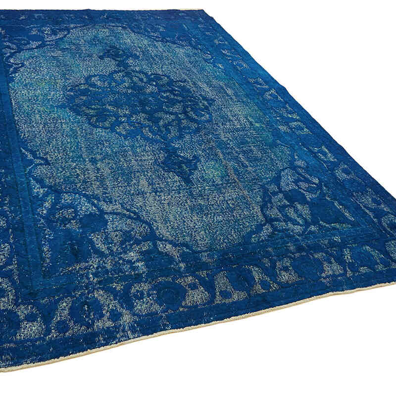 Hand Carved Over-Dyed Rug - 6' 9" x 10' 1" (81" x 121") - K0082128