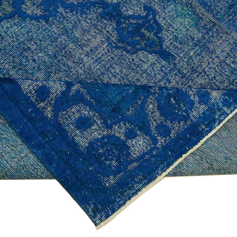 Hand Carved Over-Dyed Rug - 6' 9" x 10' 1" (81" x 121") - K0082128