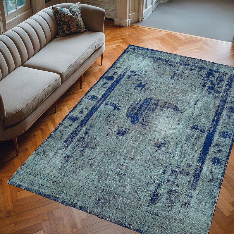 El Oyması Boyalı Halı - 207 cm x 304 cm - K0082129
